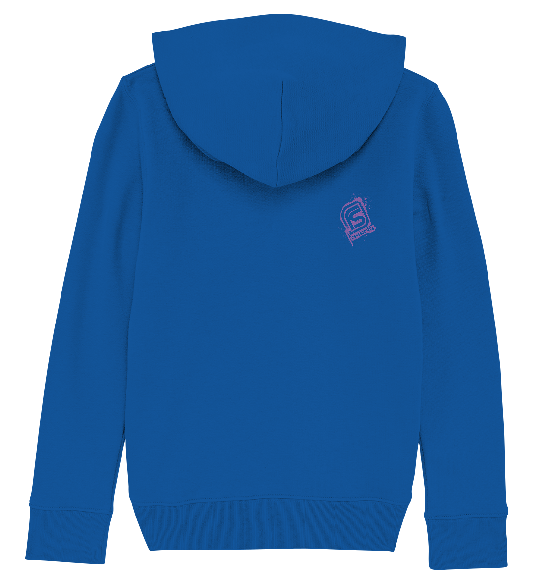 ITS WORTH THE CLIMB - Kids Snowboarding Organic Reespray Hoodie