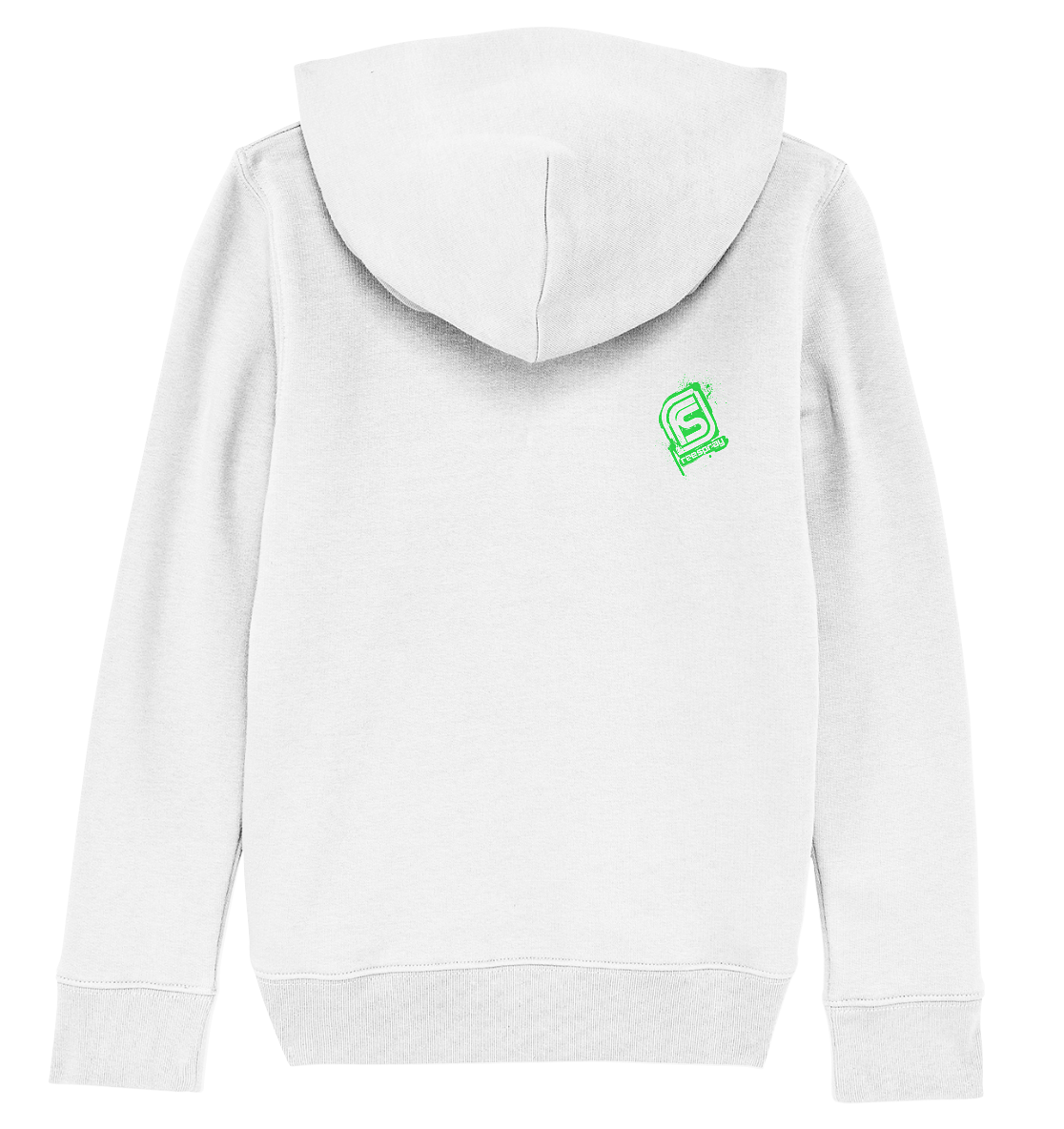 CONQUER THE MOUNTAIN - Mountain Sports Organic Kids Fashion Reespray Hoodie