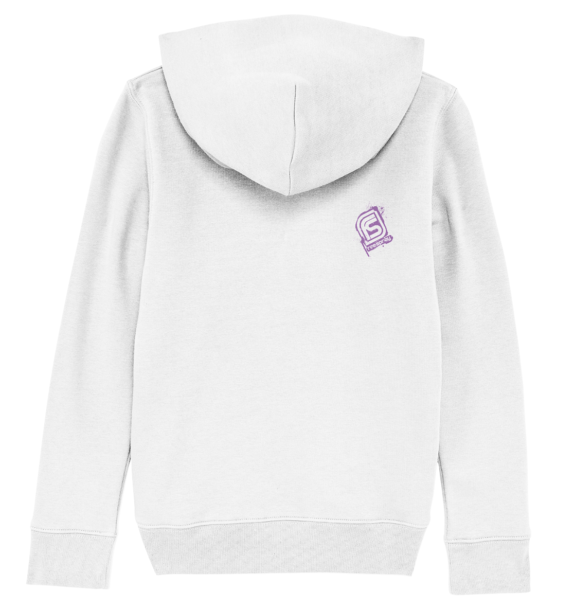 GEARED UP - Downhill Mountain biking Kids Organic Reespray Hoodie