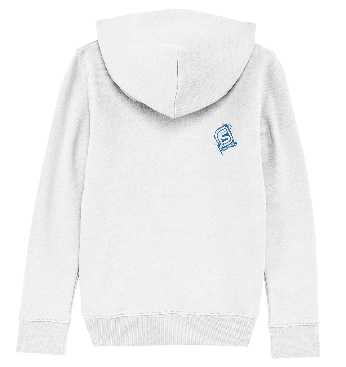Freestyle SKIER - Skiing Kids Organic Reespray Hoodie