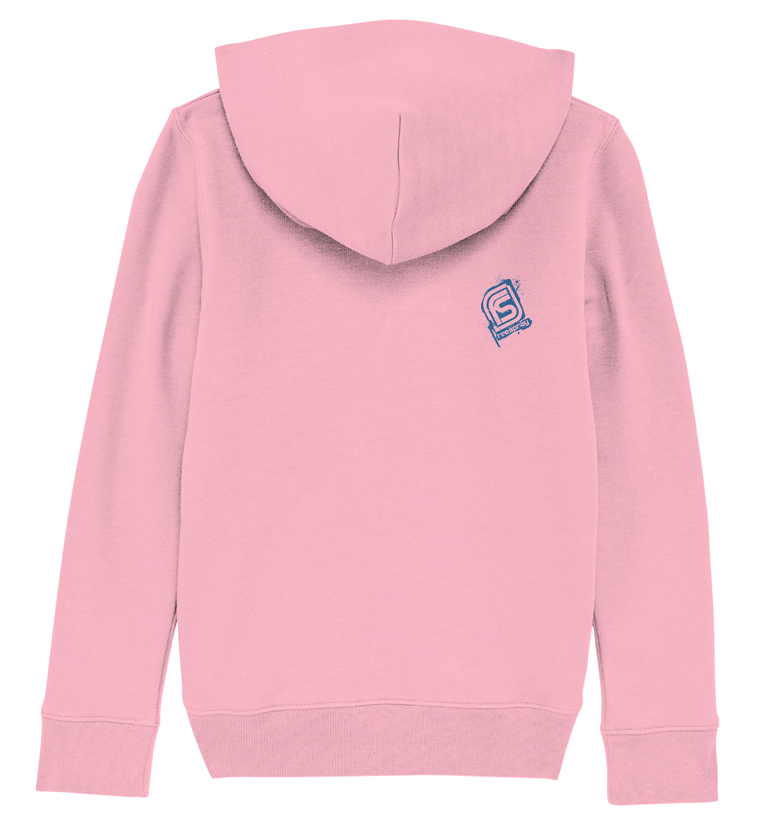 Freestyle SKIER - Skiing Kids Organic Reespray Hoodie