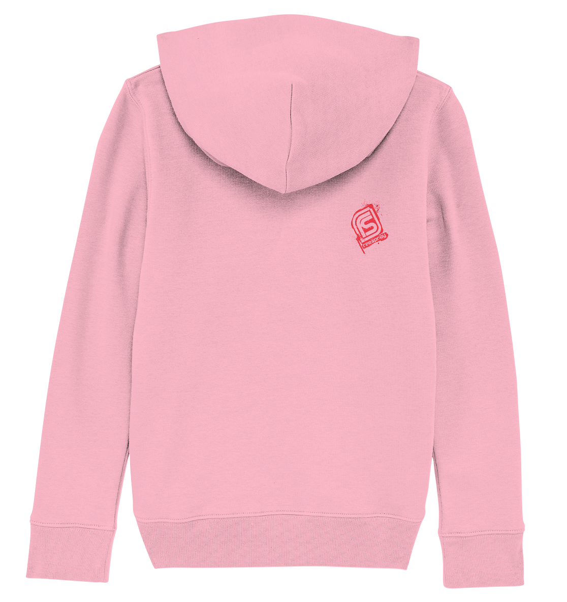 GEARED UP - Downhill Mountain biking Kids Organic Reespray Hoodie