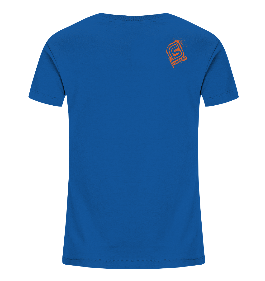 BIKER - Kids Mountain Biking Organic Reespray T-Shirt