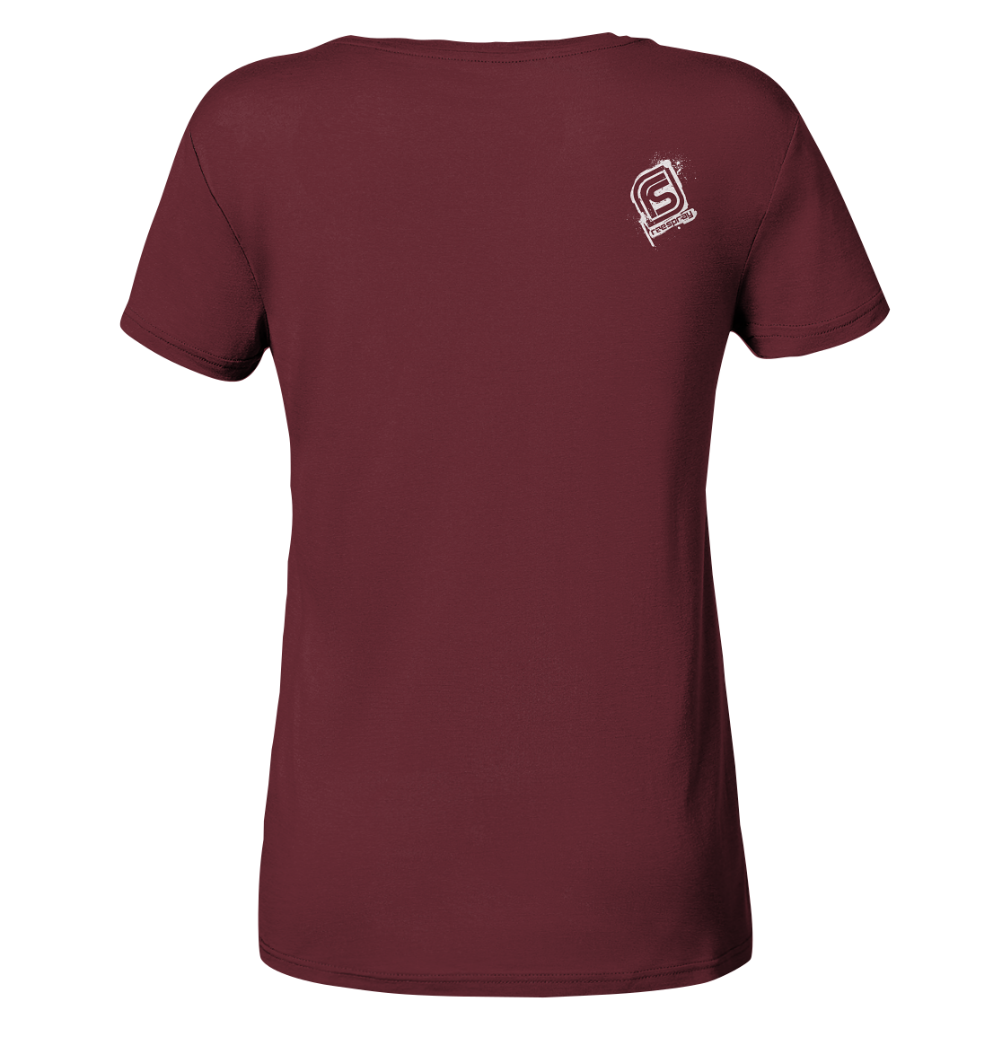 Chain LINKS - Ladies Mountain Biking Organic Reespray T-Shirt