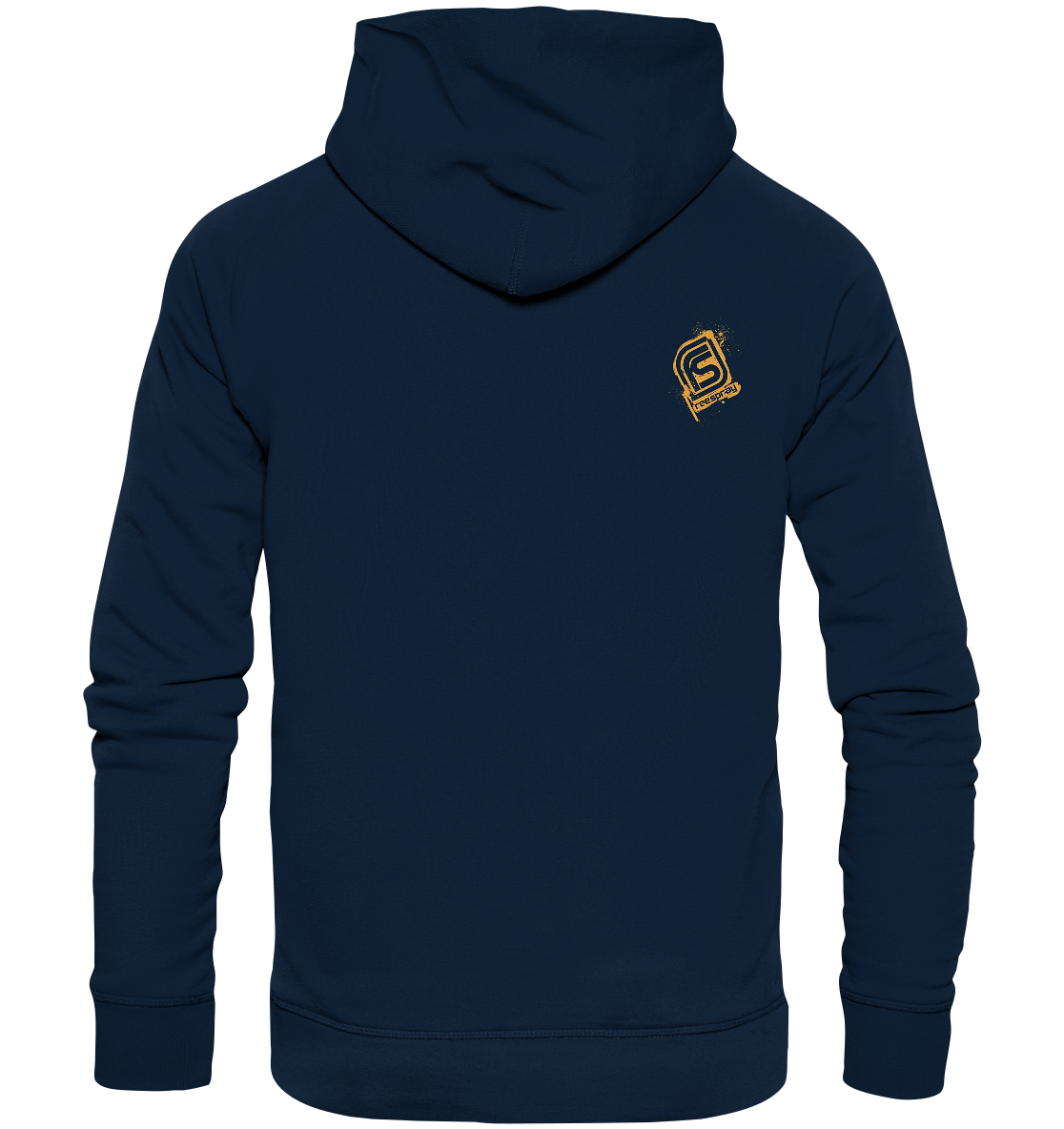 GEARED UP - Mountain Biking Downhill Organic Unisex Reespray Fashion Hoodie