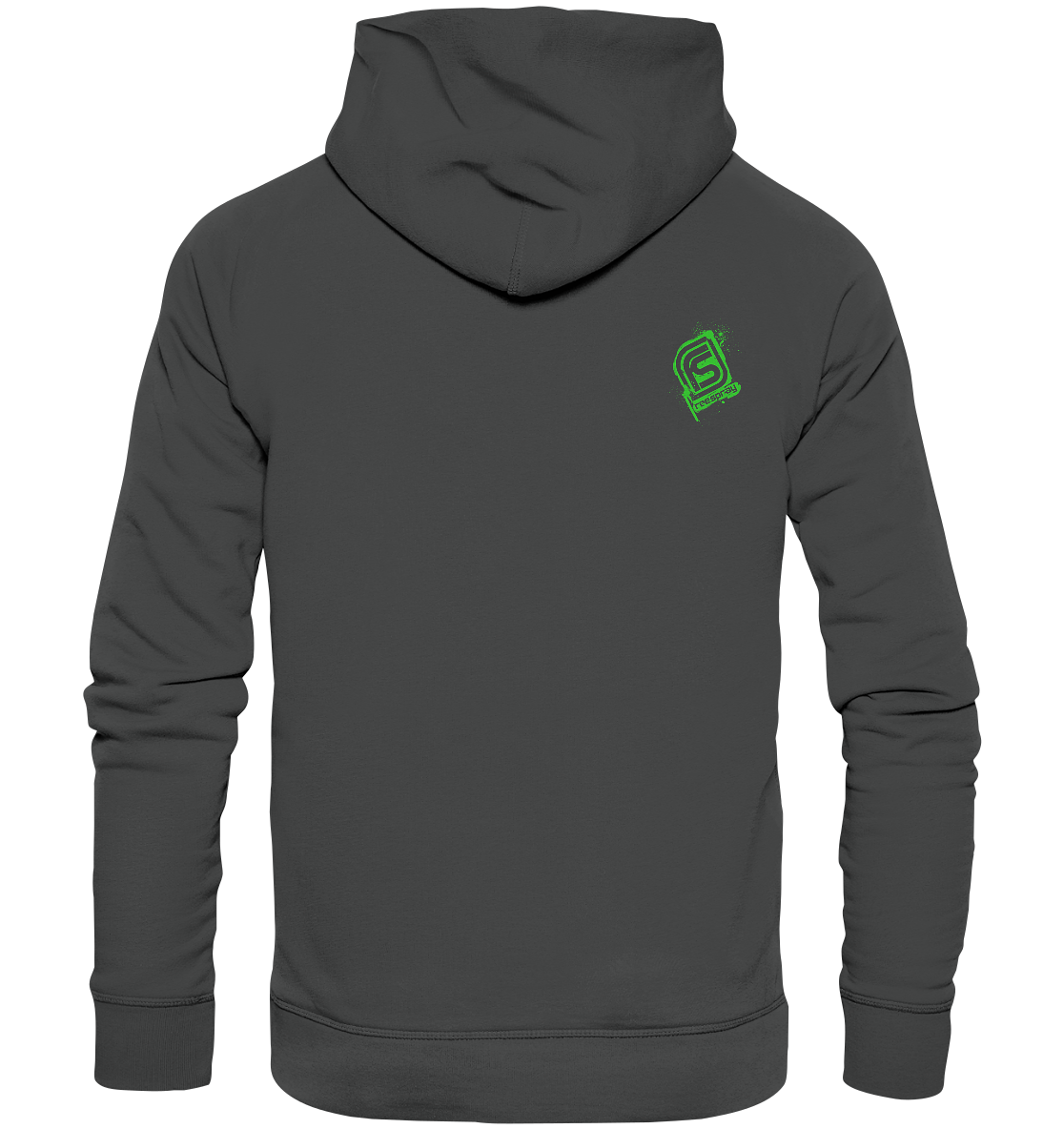 GEARED UP - Mountain Biking Downhill Organic Unisex Reespray Fashion Hoodie