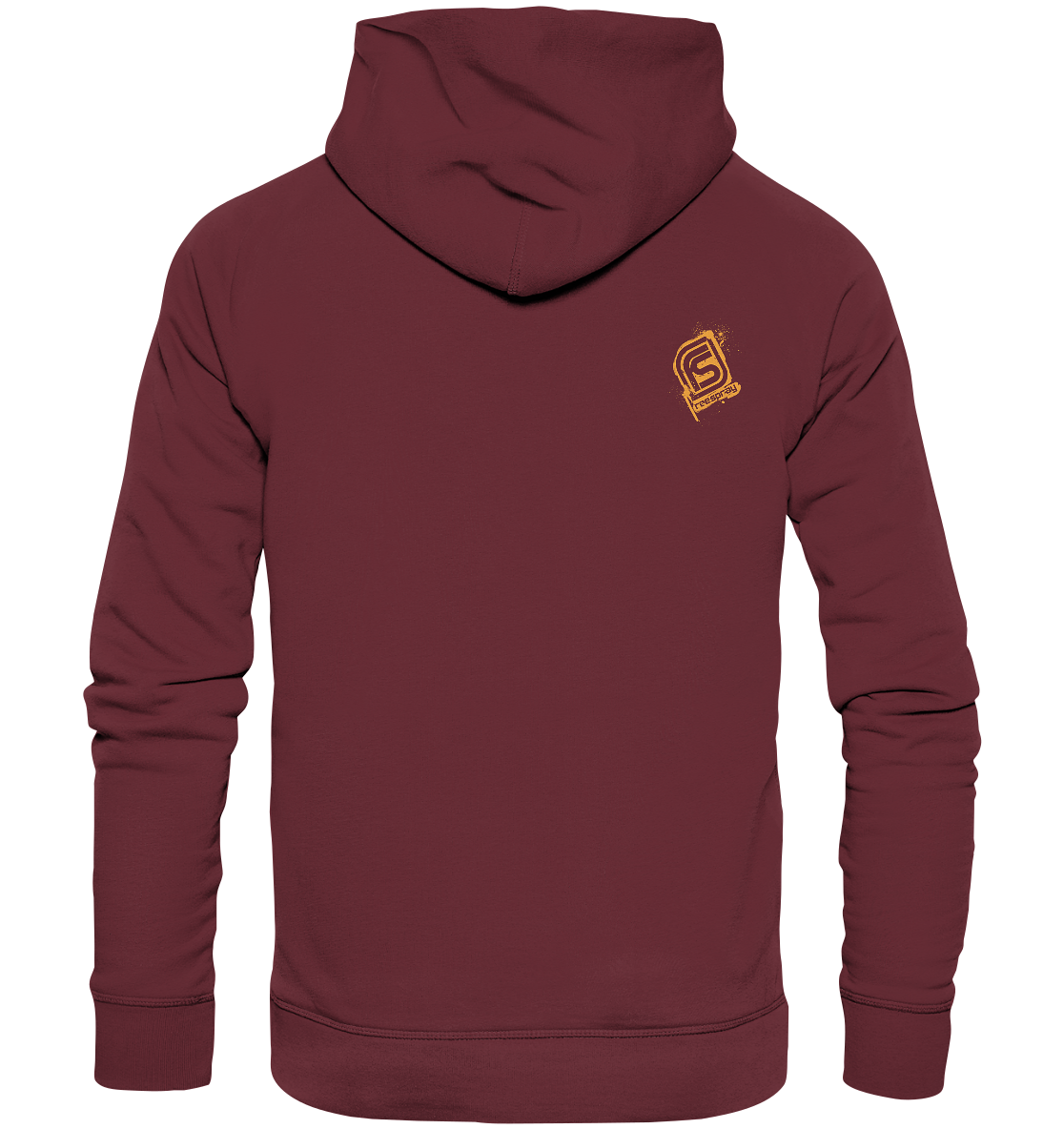 GEARED UP - Mountain Biking Downhill Organic Unisex Reespray Fashion Hoodie