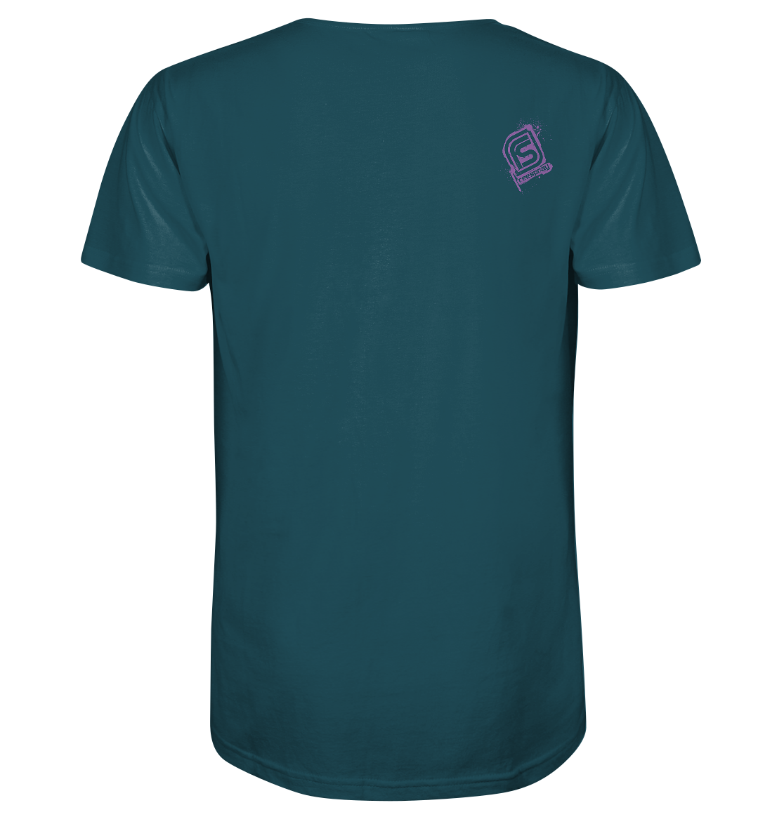 ITS WORTH THE CLIMB - Snowboarding Organic Unisex Reespray T- Shirt