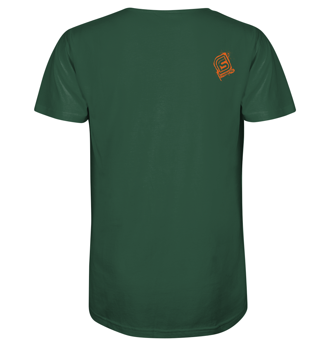 BIKER - Mountain Biking Unisex Organic Reespray T-Shirt