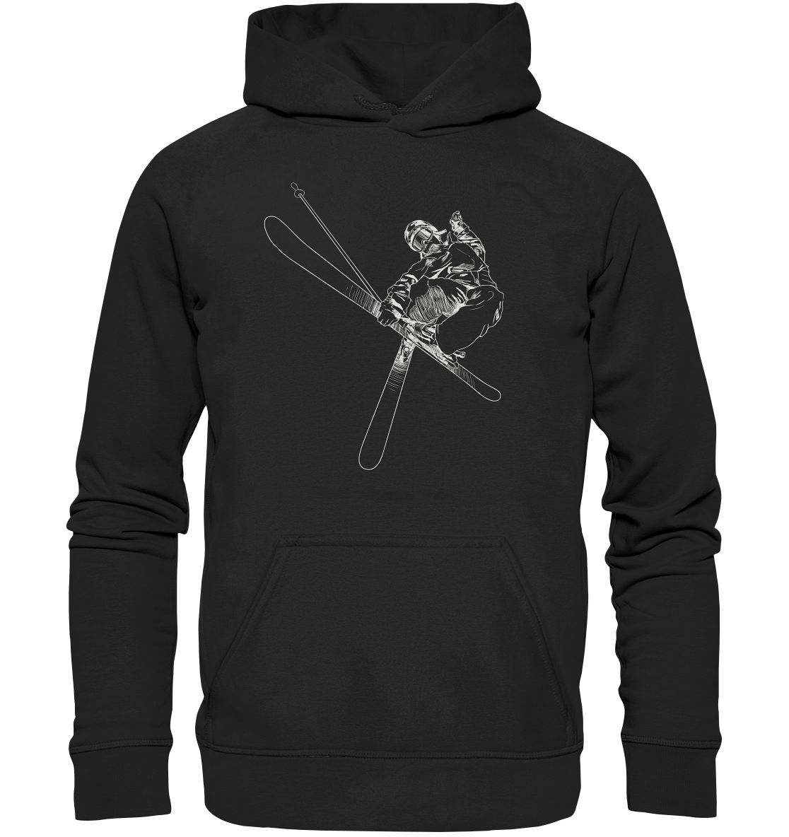 Freestyle SKIER -Skiing Unisex Reespray Hoodie