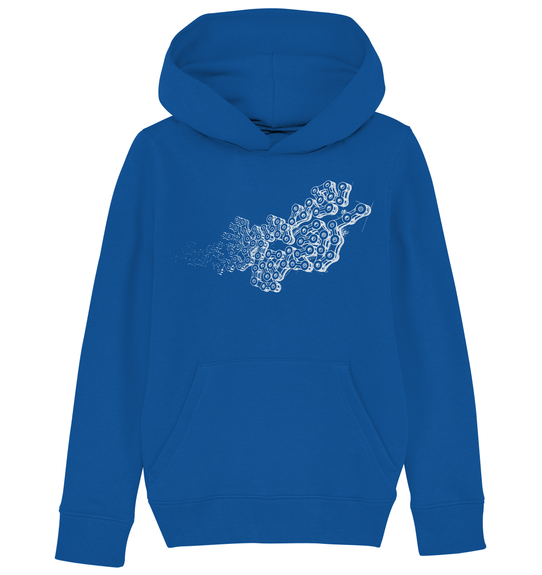 Chain LINKS - Mountain Biking Kids Organic Reespray Hoodie