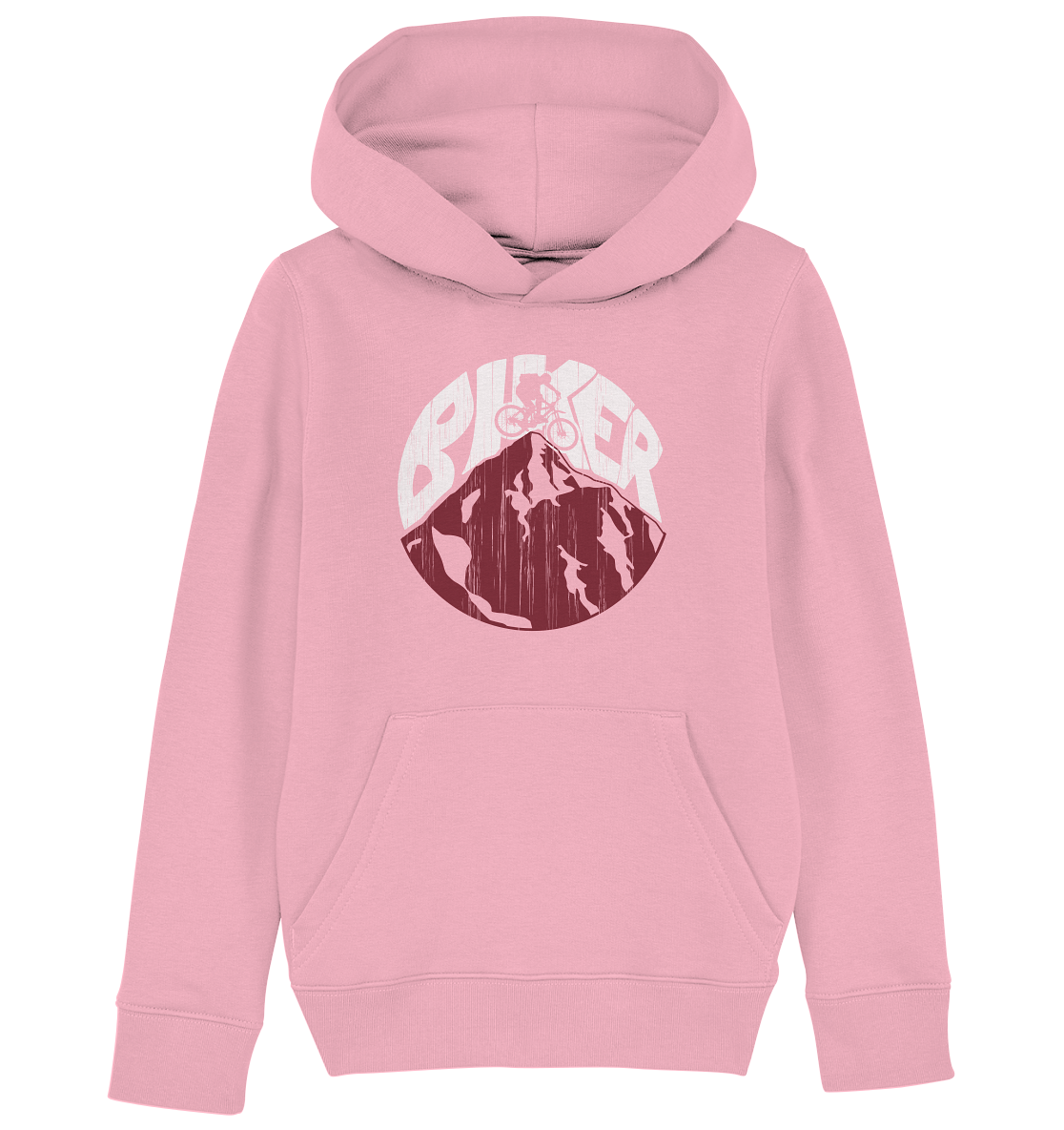 BIKER - Kids Mountain Biking Organic Reespray Hoodie