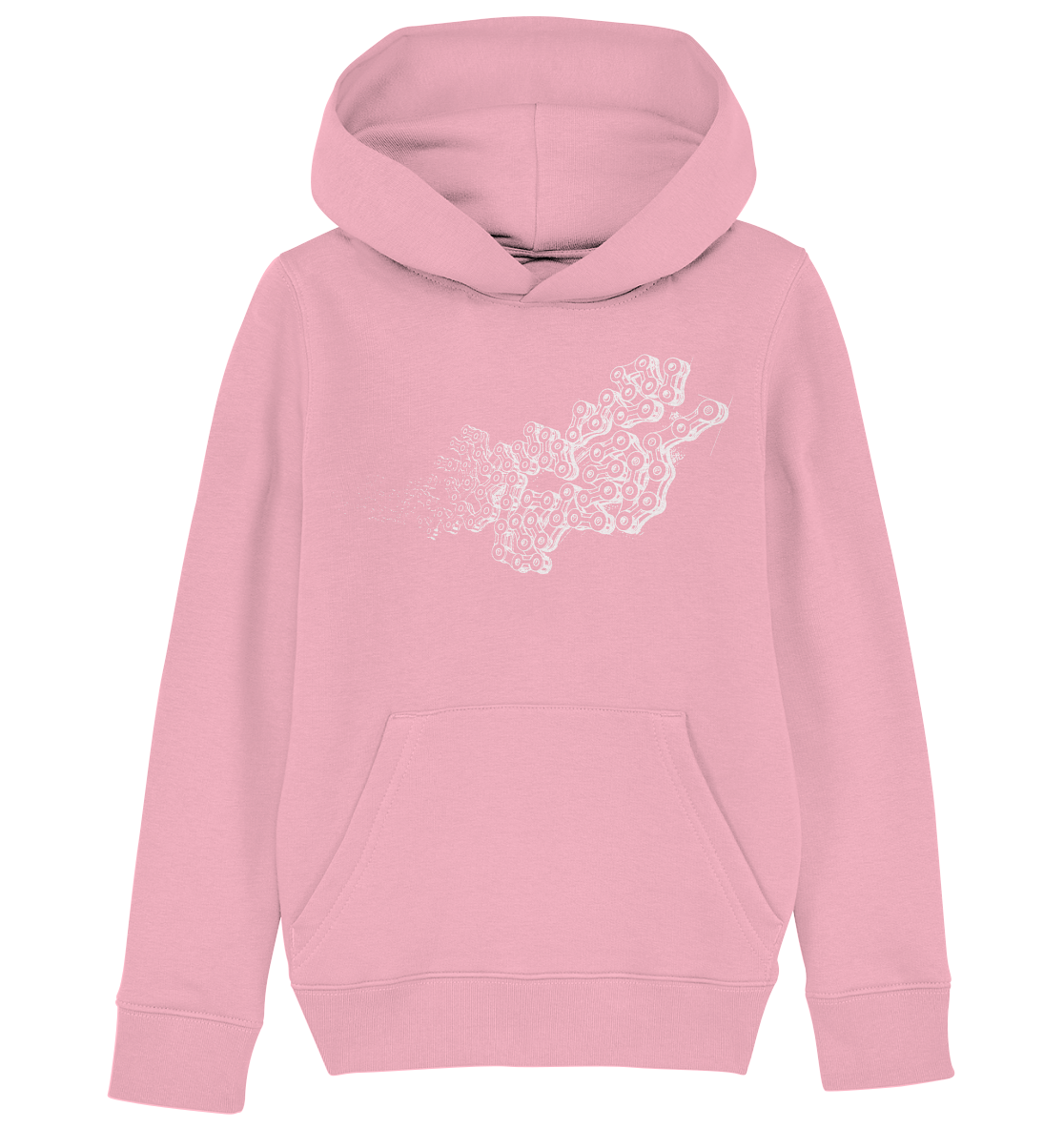 Chain LINKS - Mountain Biking Kids Organic Reespray Hoodie