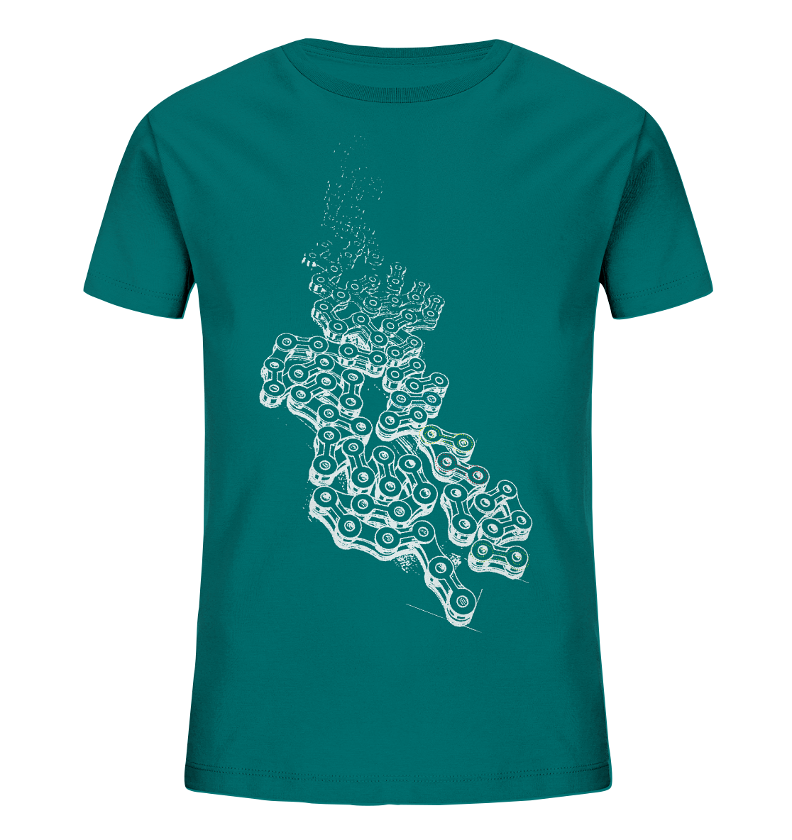 Chain LINKS - Mountain Biking Kids Organic Reespray T-shirtShirt