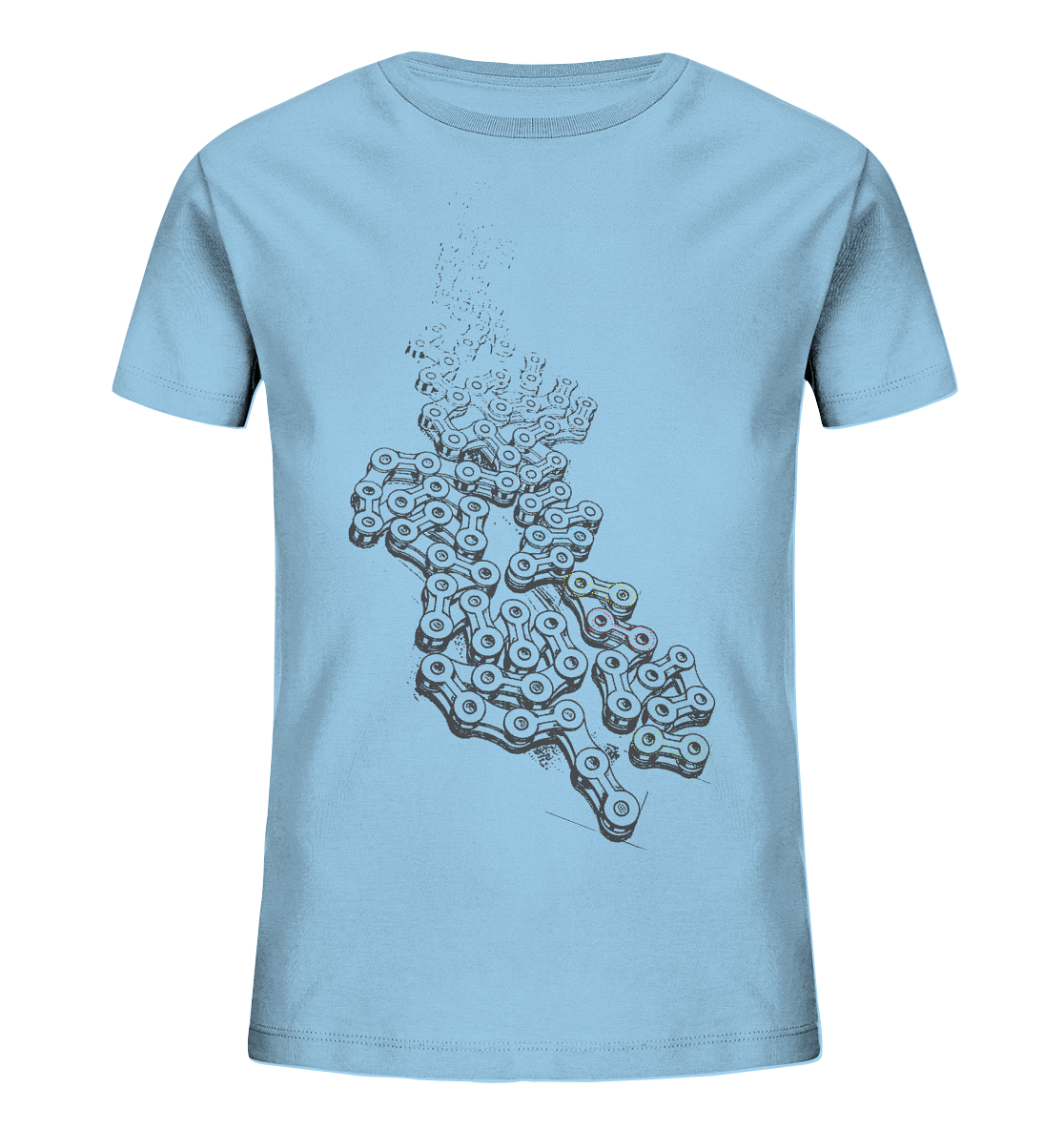 Chain LINKS - Mountain Biking Kids Organic Reespray T-shirtShirt
