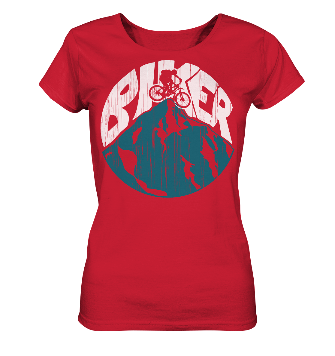 BIKER - Ladies Mountain biking Organic Reespray T-Shirt