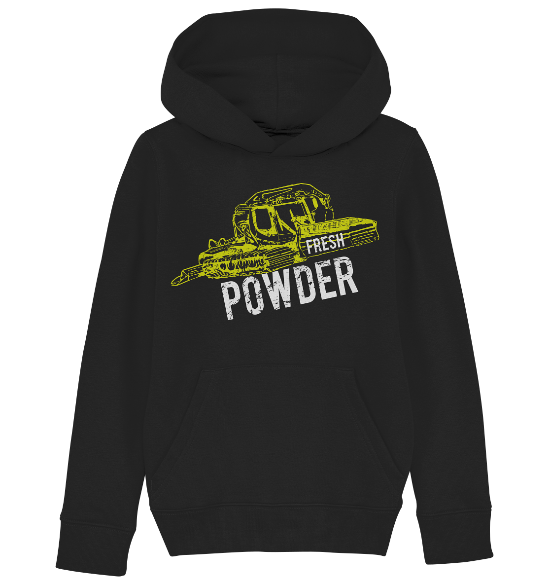 FRESH POWDER Kids Organic Hoodie