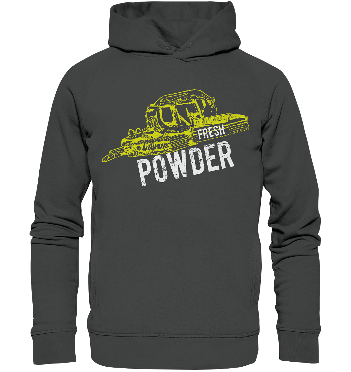FRESH POWDER - Organic Fashion Hoodie