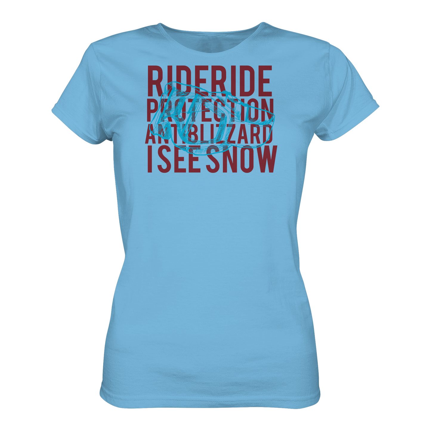 I SEE SNOW - Ladies Organic Shirt