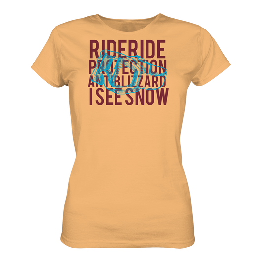 I SEE SNOW - Ladies Organic Shirt