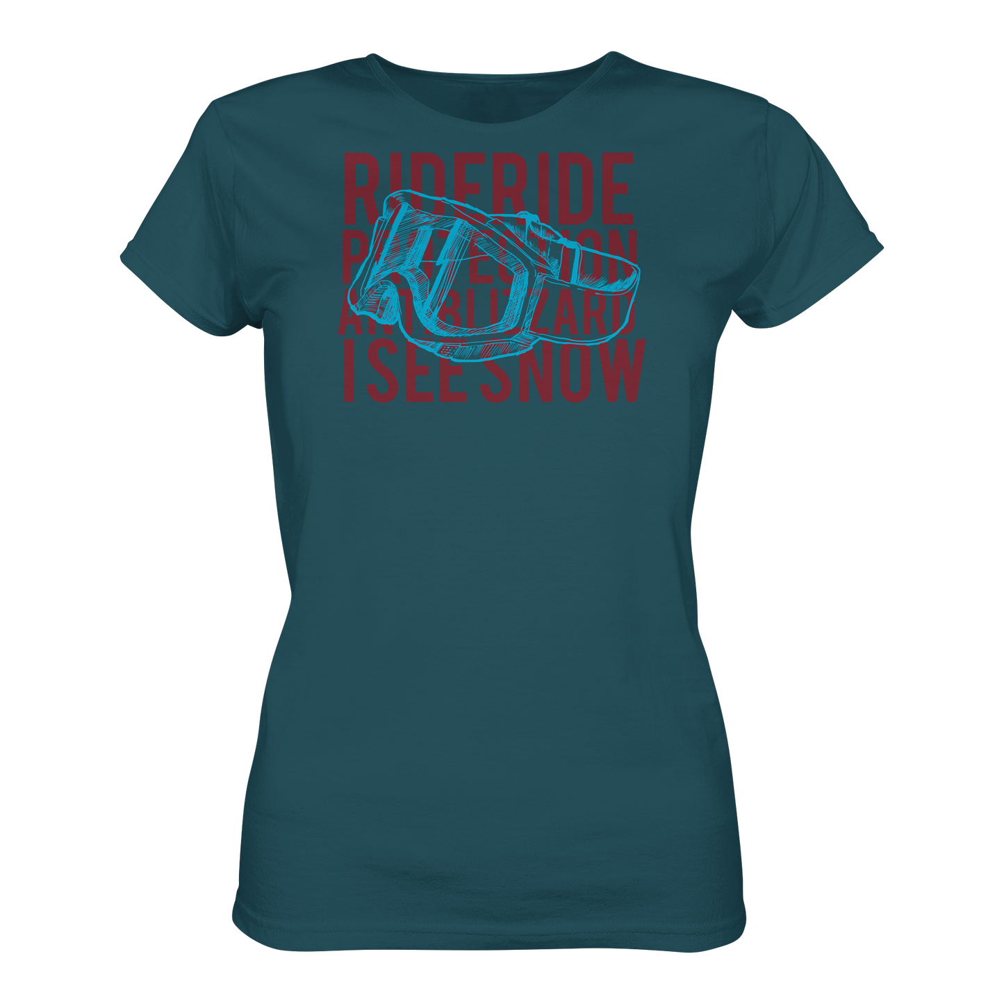 I SEE SNOW - Ladies Organic Shirt