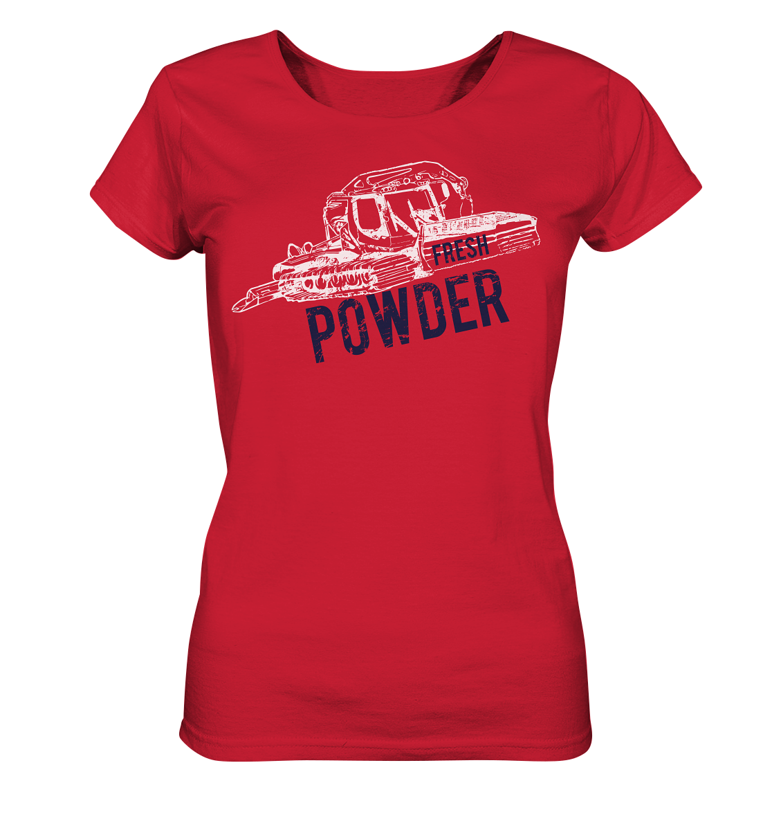 FRESH POWDER - Ladies Organic Shirt